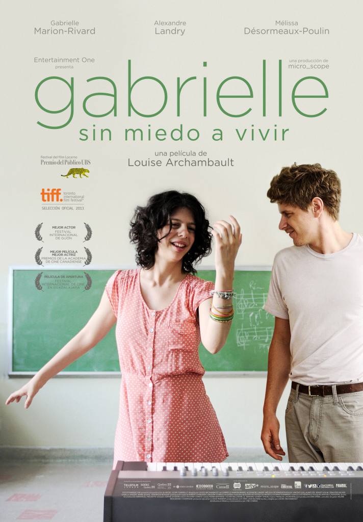 'Gabrielle sin miedo a vivir'.