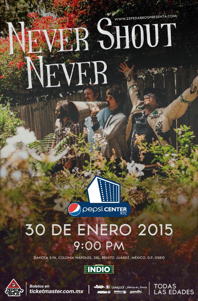 Never Shout Never regresará a México para deleitar a sus fans.