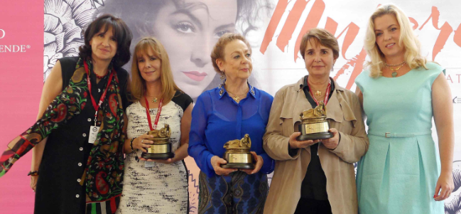 Maricarmen de Lara, Roxana Eisenmann, Adriana Roel y Sarah Hoch.