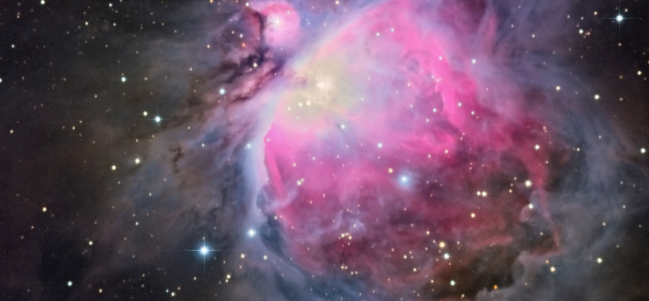 Gran Nebulosa de Orión (Cortesía de César Cantú).