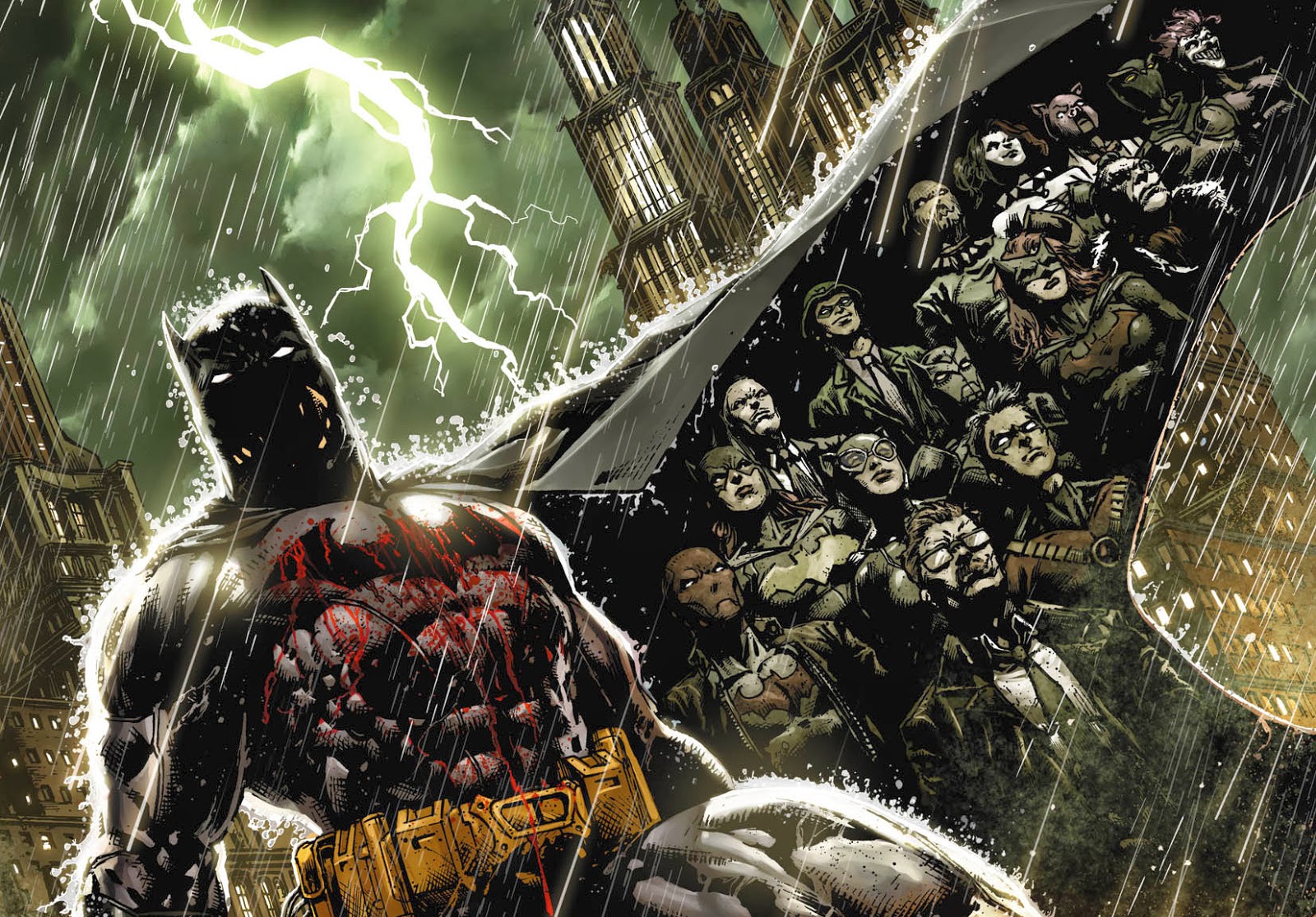 El dúo dinámico #5: Portada del 'Batman Eternal #1'.