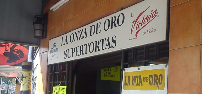 Tortas 'La Onza de Oro'