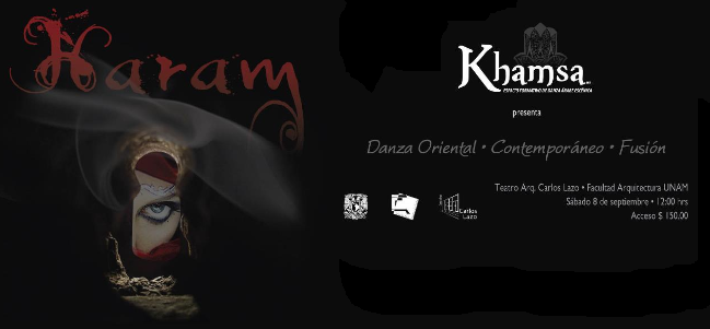 HARAM: un espectáculo de danza oriental, contemporáneo y fusión.
