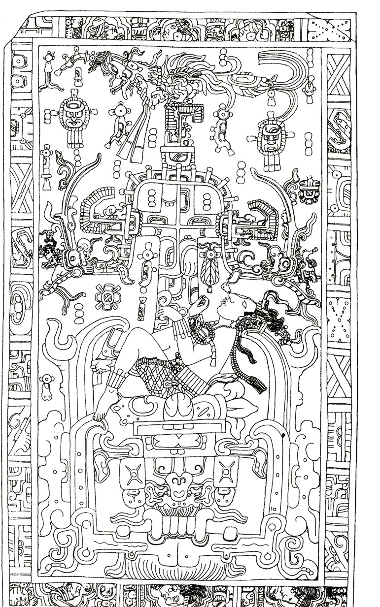 Resultado de imagen para lapida de pakal
