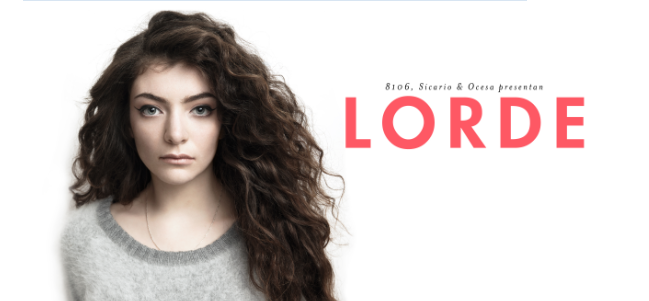 Lorde en México; ¡regresa el Auditorio BlackBerry!