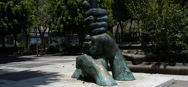 Calles de México: Plaza de la Solidaridad.